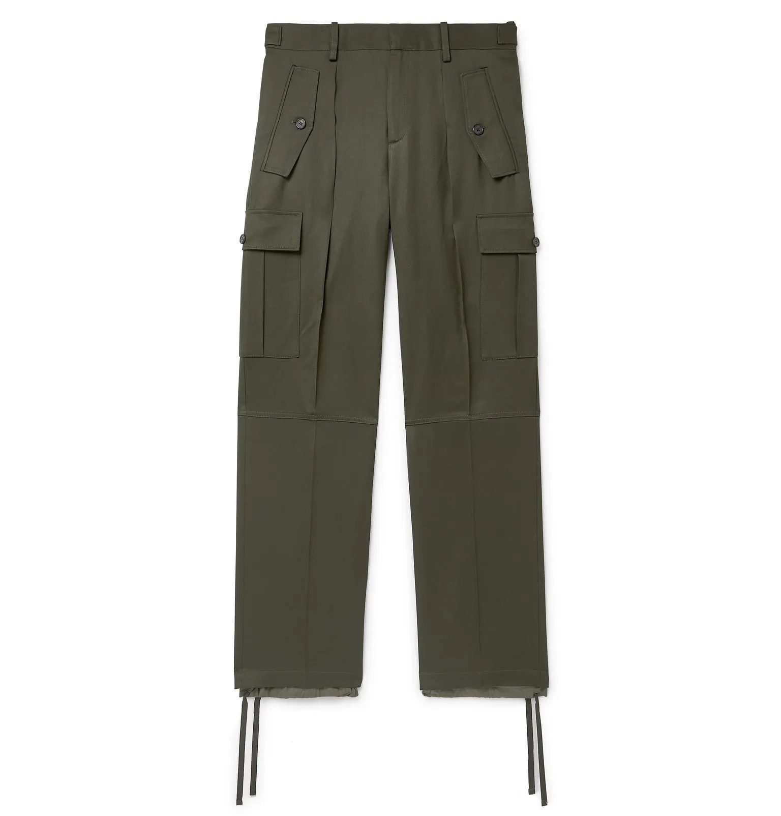 Virgin Wool Cargo Trousers - 1