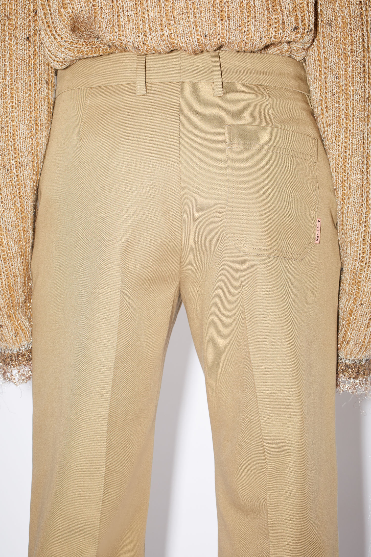 Pink label trousers - Sand beige - 4