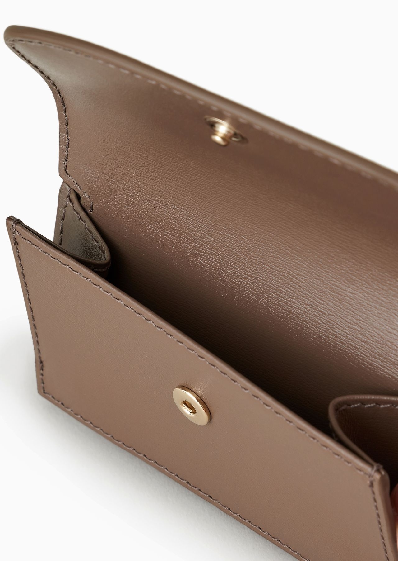 Mini la Prima trifold wallet in palmellato leather - 5
