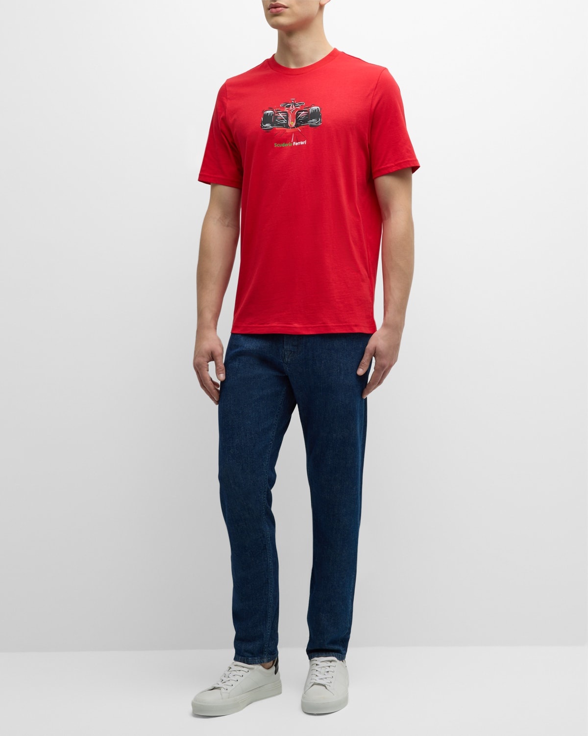 x Ferrari Men's Race Graphic T-Shirt - 3