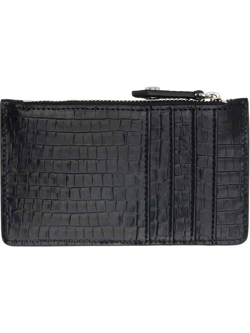 Vivienne Westwood Black Slim Long Card Holder outlook