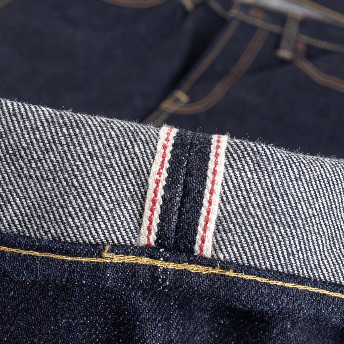 IH-555S-UHR 21/23oz Ultra Heavy Raw Selvedge Denim Super Slim Cut Jeans - Indigo - 9