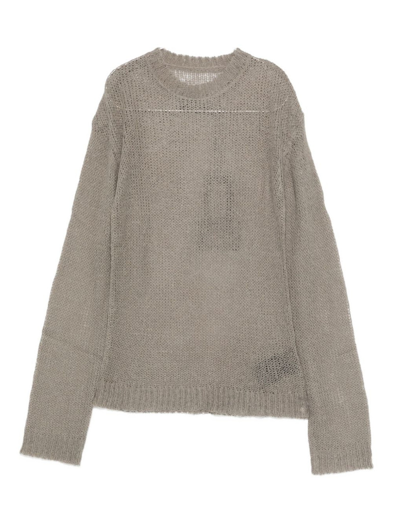 crew-neck knitted sweater 1