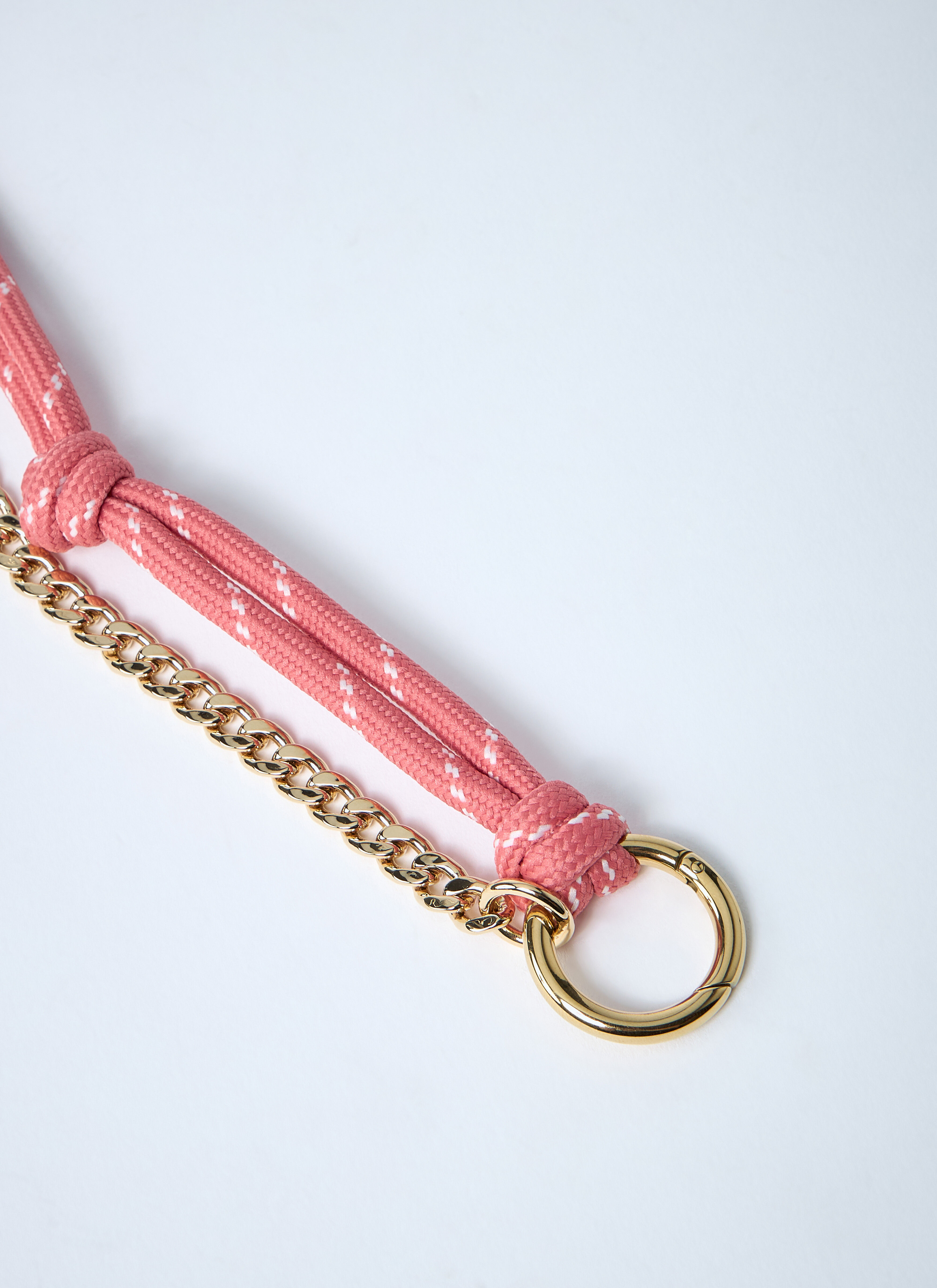 Tamaris Leather Cord And Metal Trick Keyring - 2