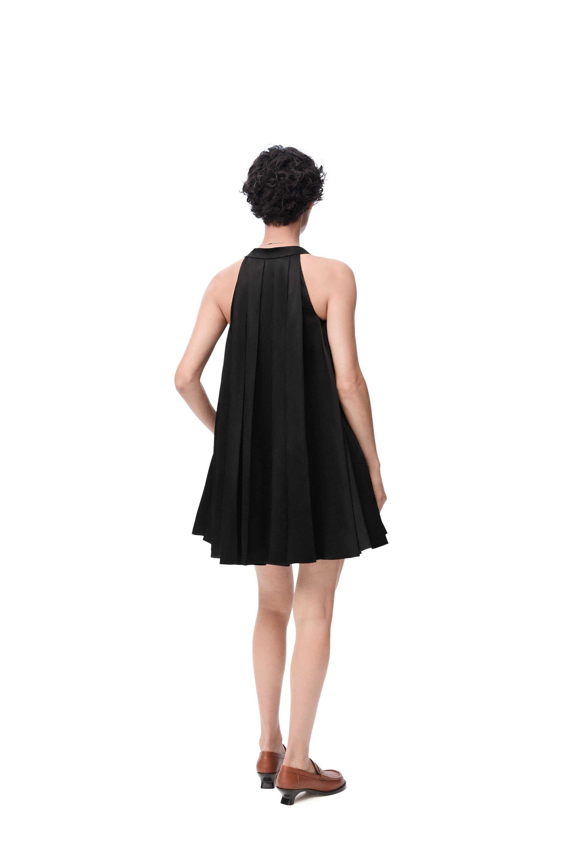 Trapeze dress in viscose - 3