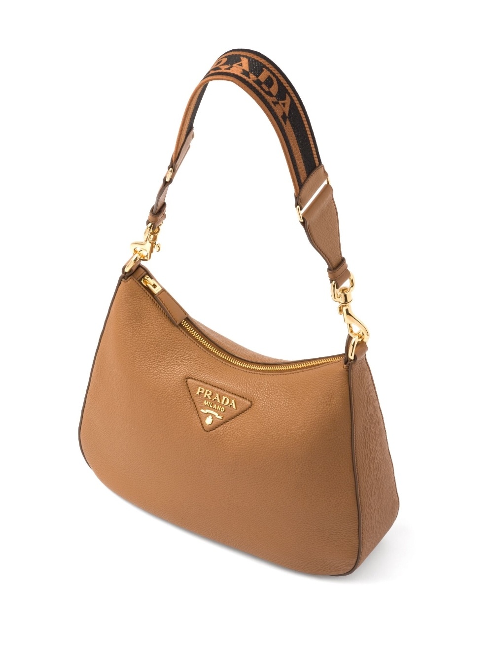 triangle-logo shoulder bag - 5