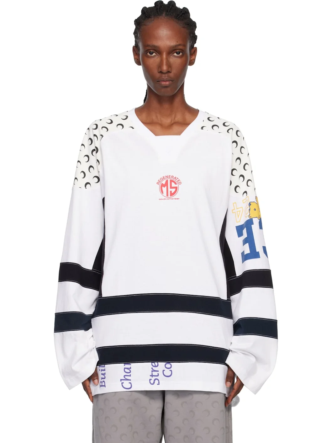 Regenerated Graphic Jersey LS Hockey T-shirt - 1