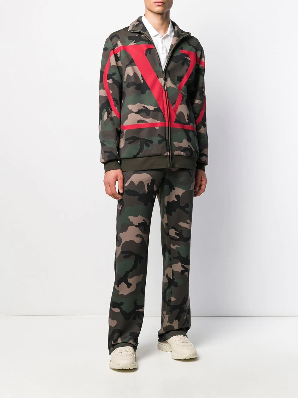 VLOGO camouflage track trousers - 2