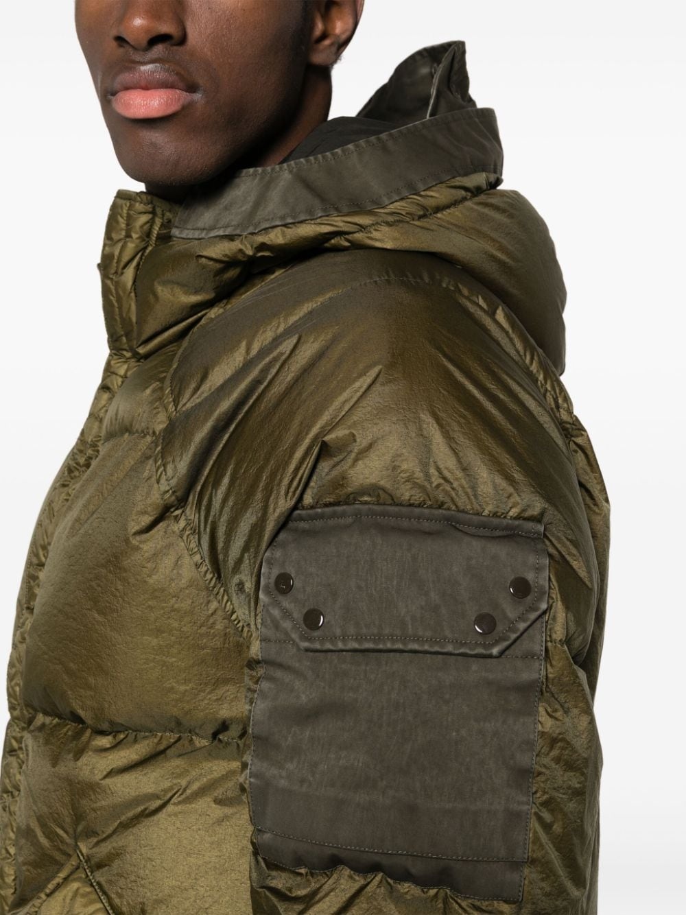 hooded padded jacket - 5