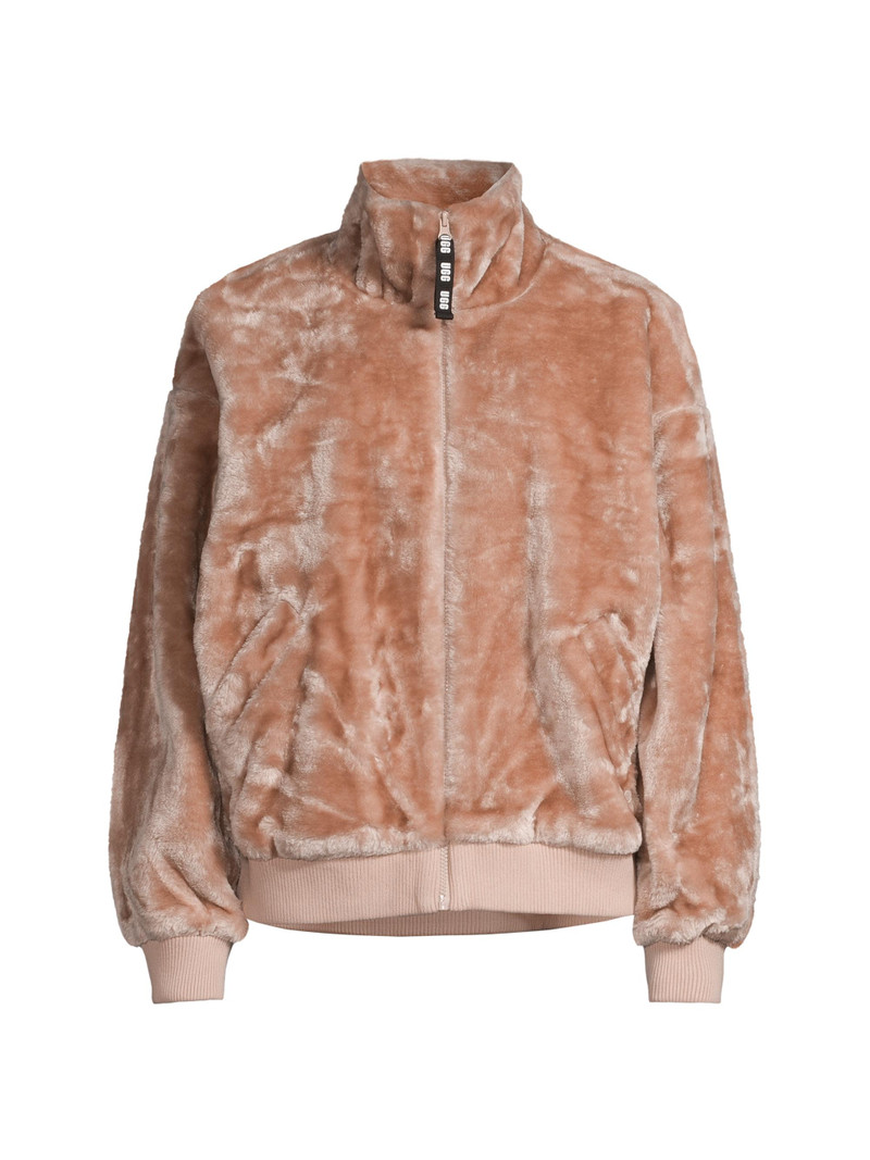 Women's Laken Velvet Zip Jacket - Cliff 1