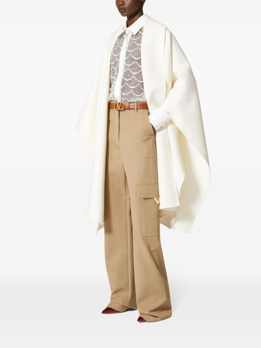 canvas cargo trousers - 2