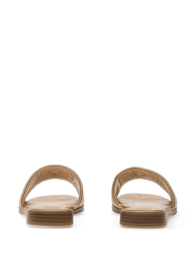 Ramlan logo-plaque leather sandals 3
