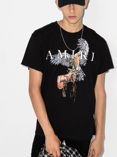 AMIRI Falcon print T-shirt outlook