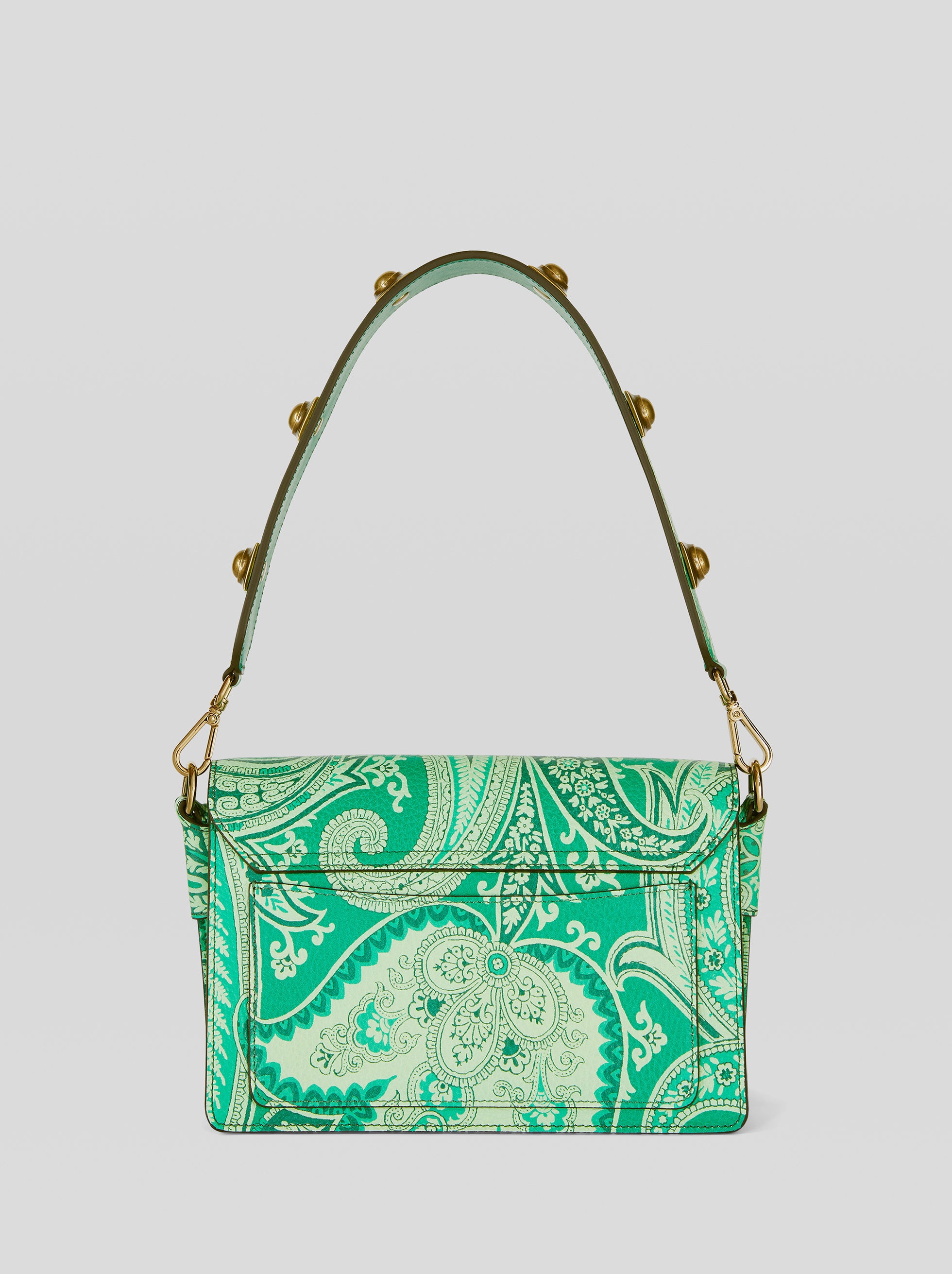 CROWN ME LIQUID PAISLEY SHOULDER BAG - 3