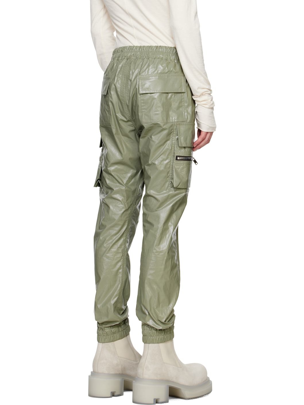 Green Hollywood Mastodon Cargo Pants - 3