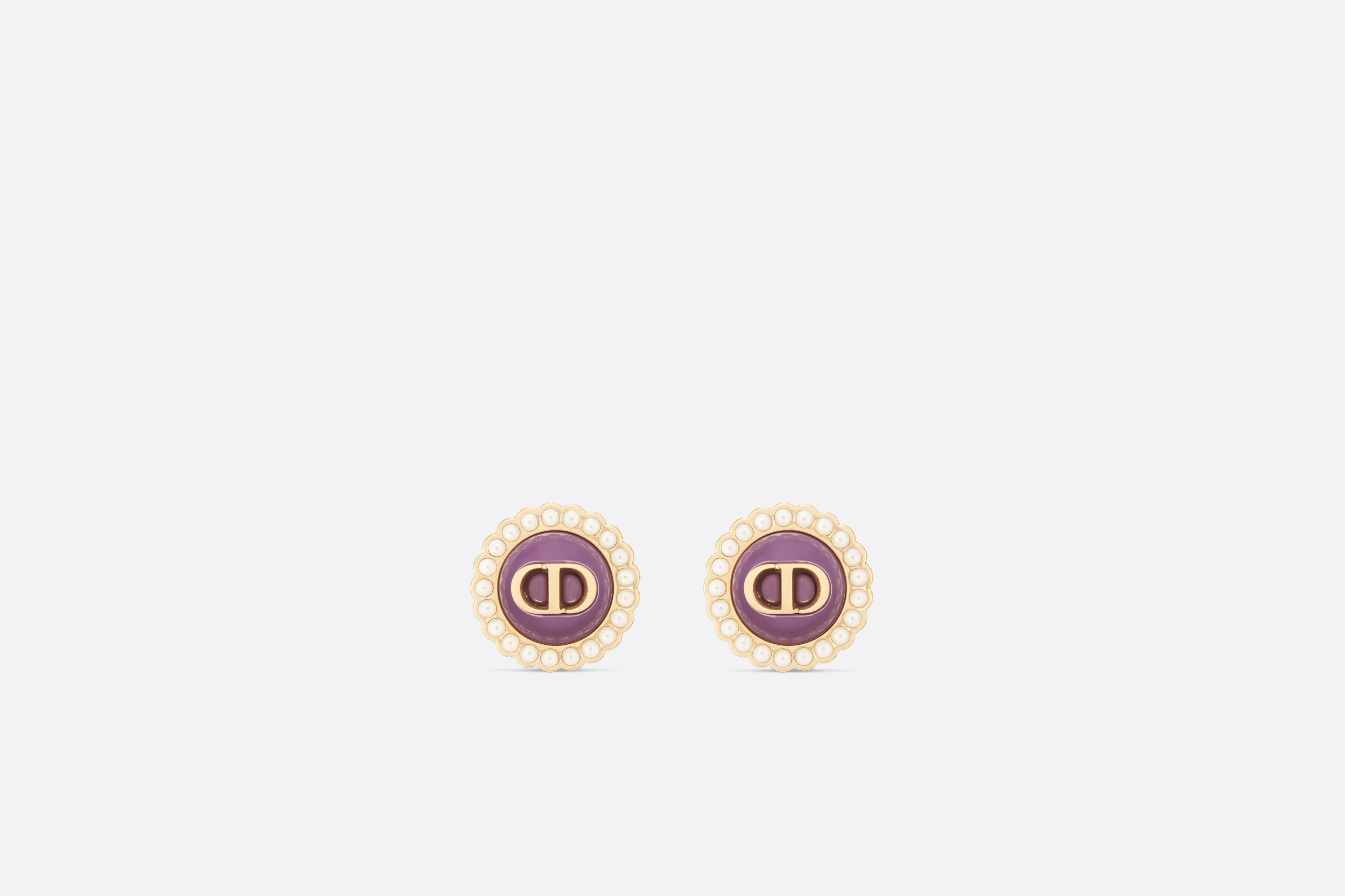 Petit CD Stud Earrings