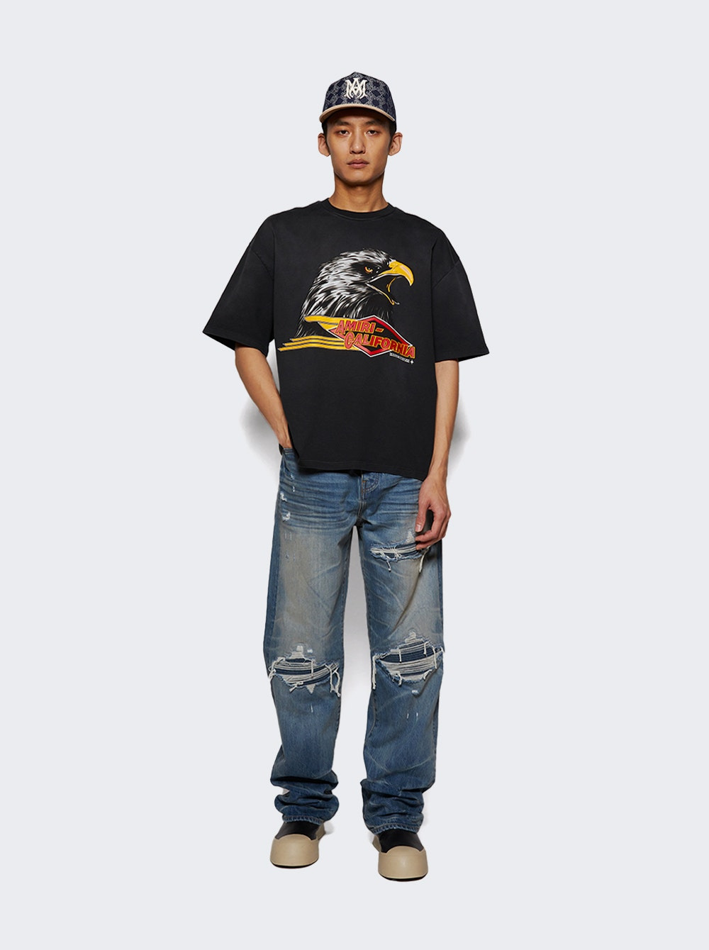 Mx1 Straight Jean Honeycomb Indigo - 5