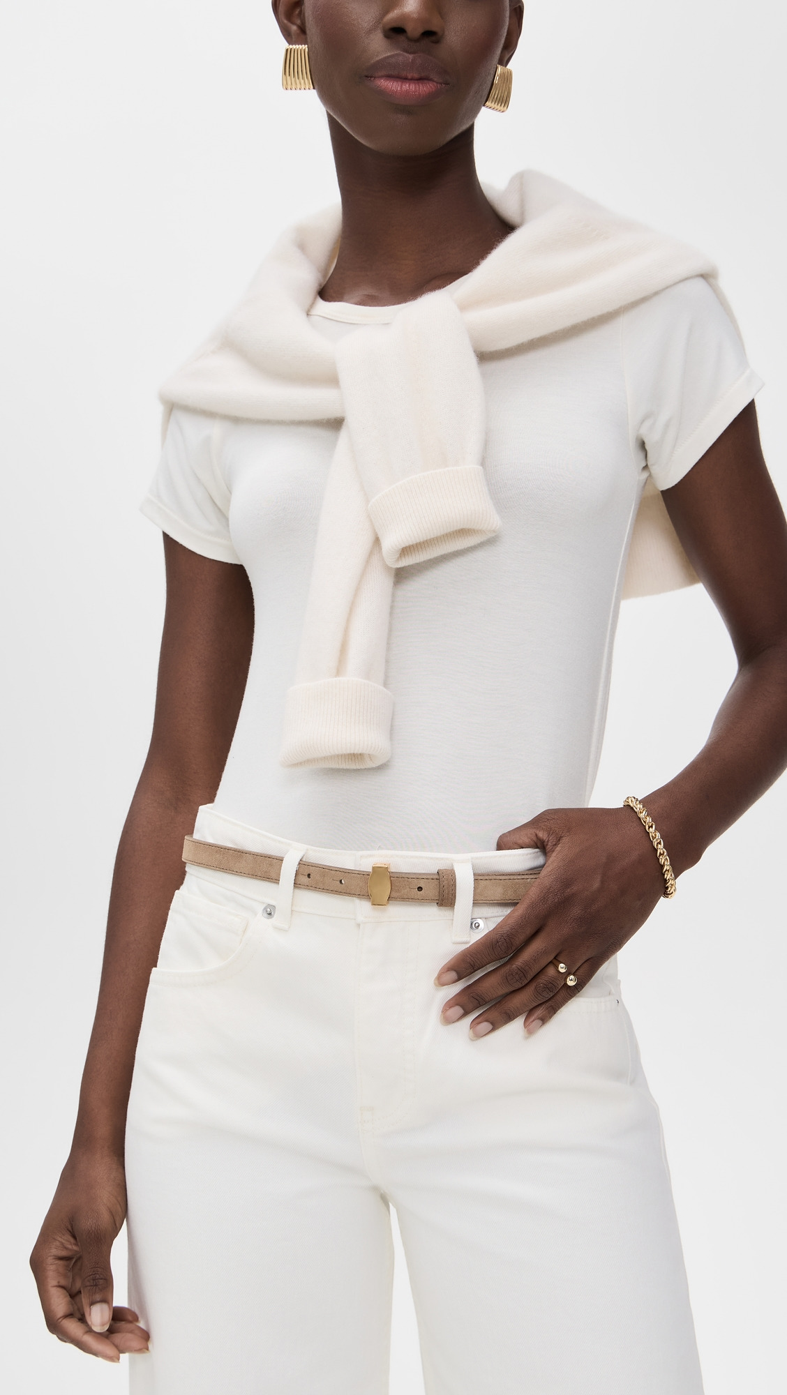 Suede Dash Belt - 2