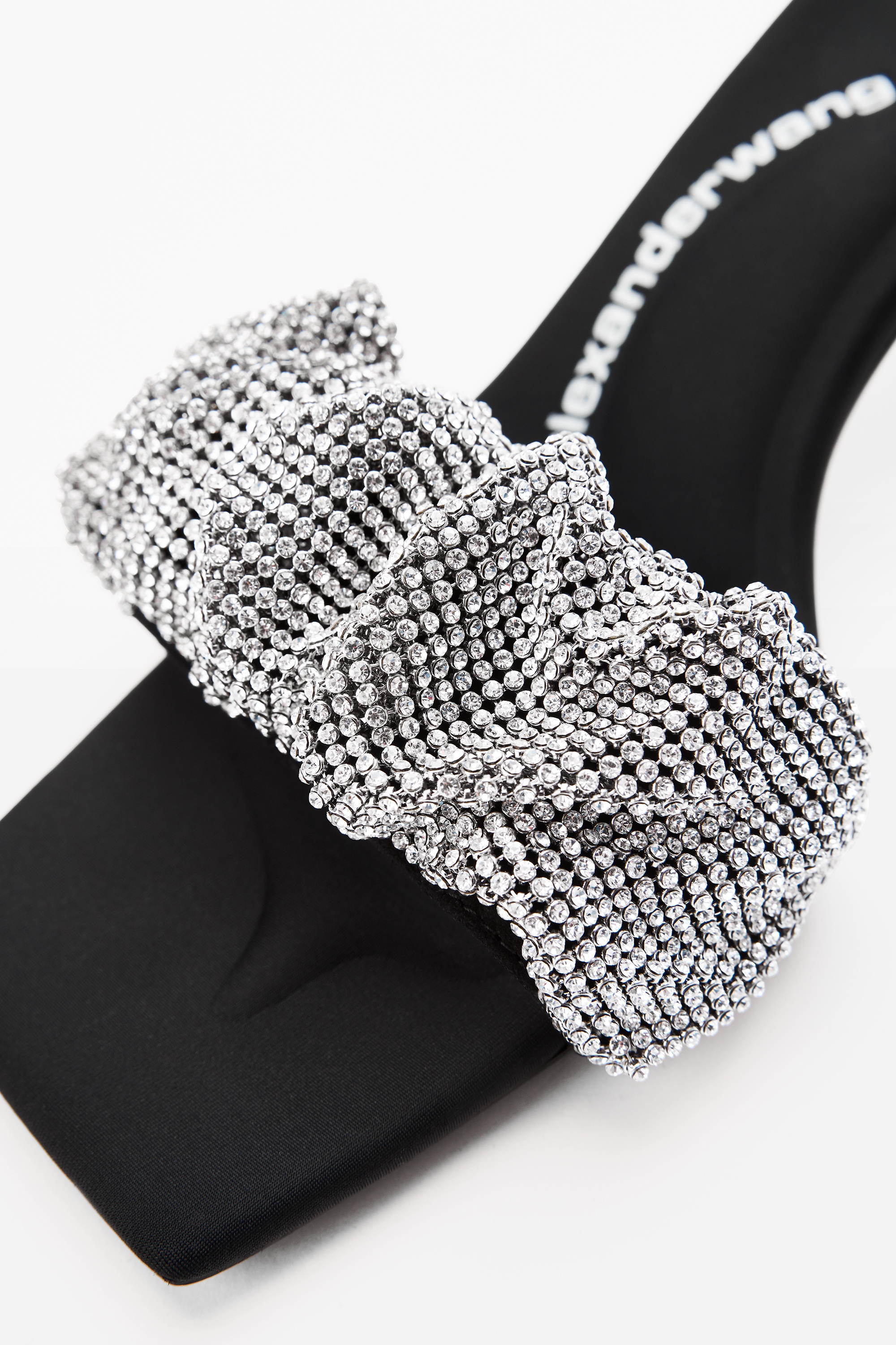 JESSIE CRYSTAL SCRUNCHIE BLACK/CLEAR - 4