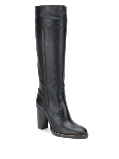 Chloé knee-length leather boots outlook