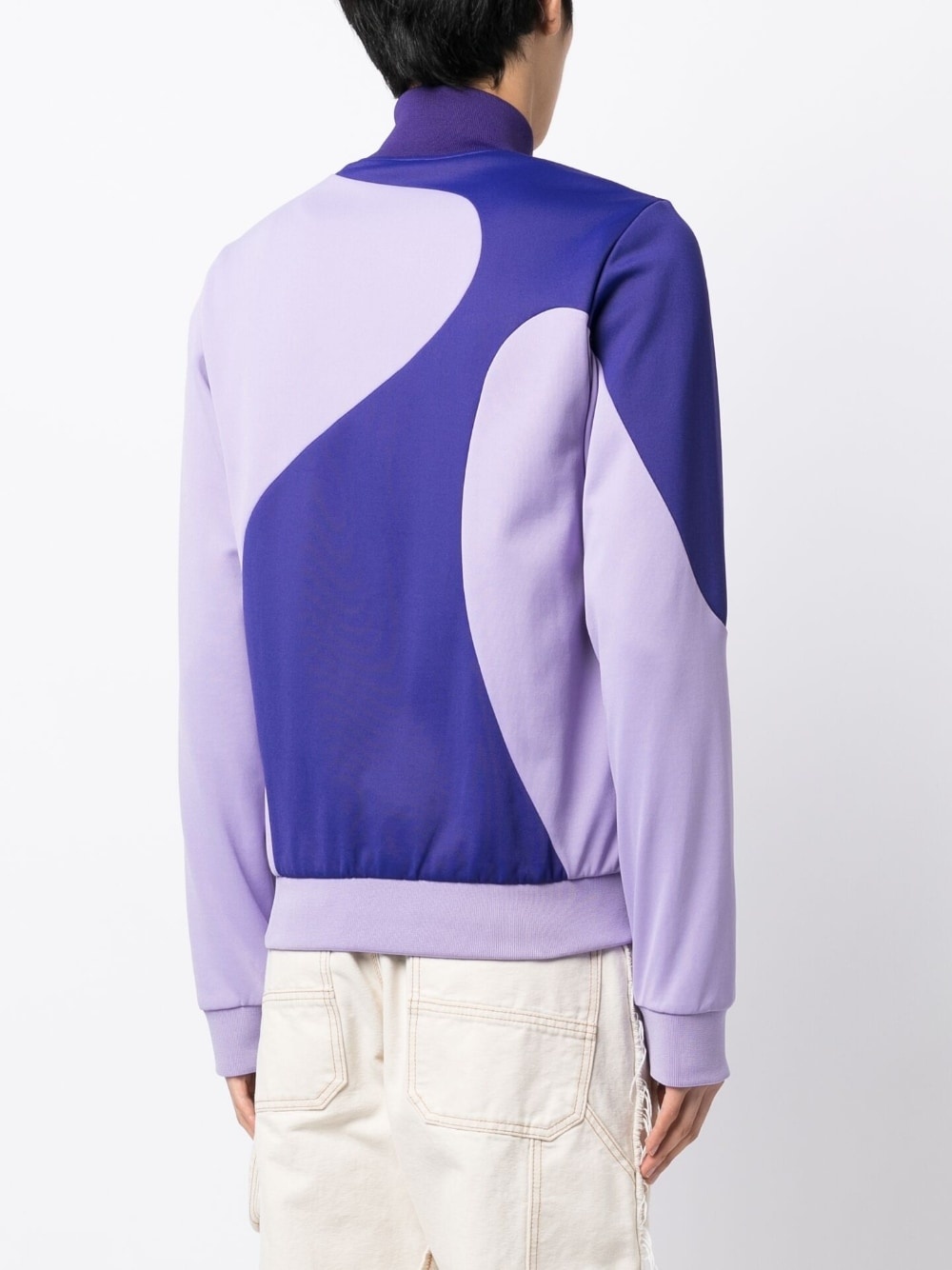 colour-block track jacket - 4