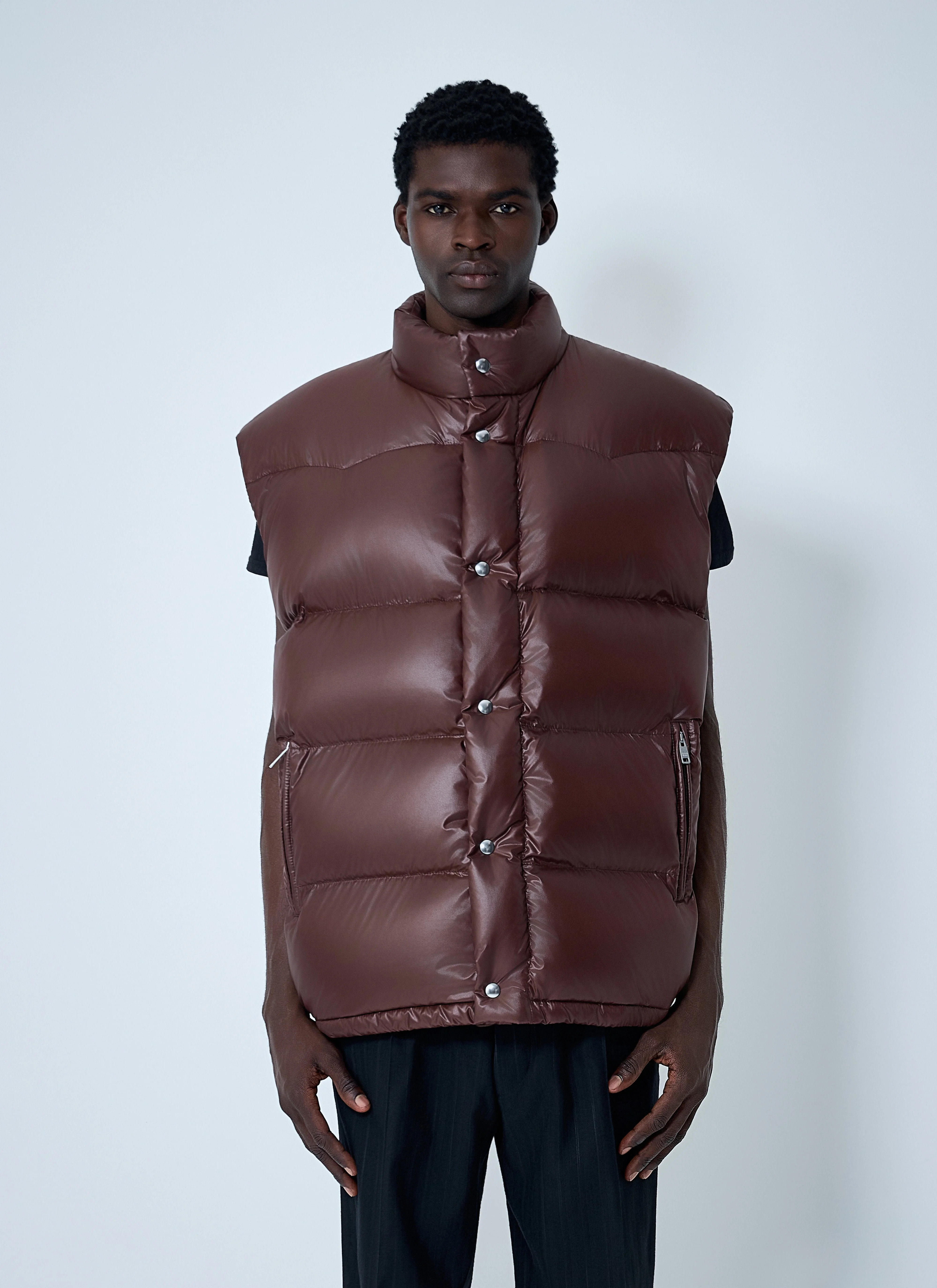Prada Men Re-Nylon Down Vest - 1