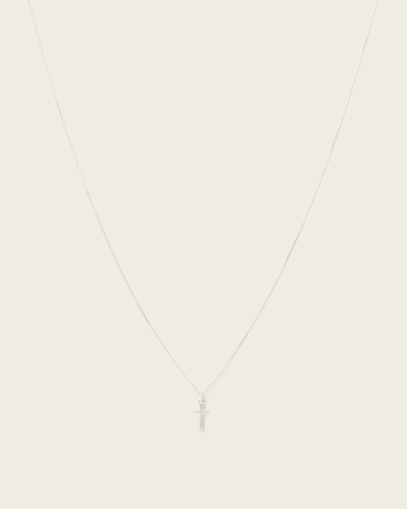 GABE SMALL CHAIN CROSS NECKLACE 1