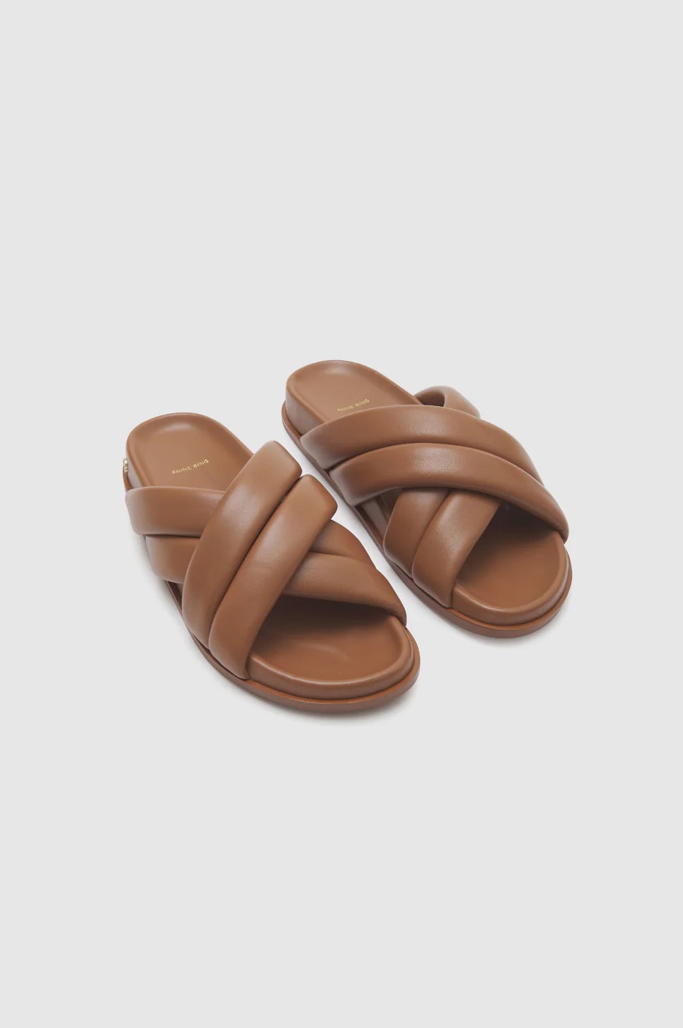 Lizzie Slides - Cognac - 4
