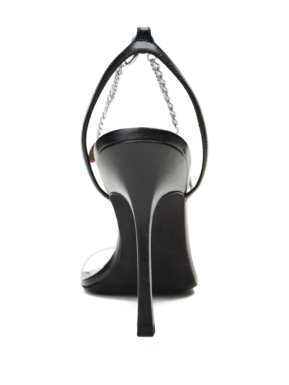 105mm Ariana chain-embellished heeled sandals - 2