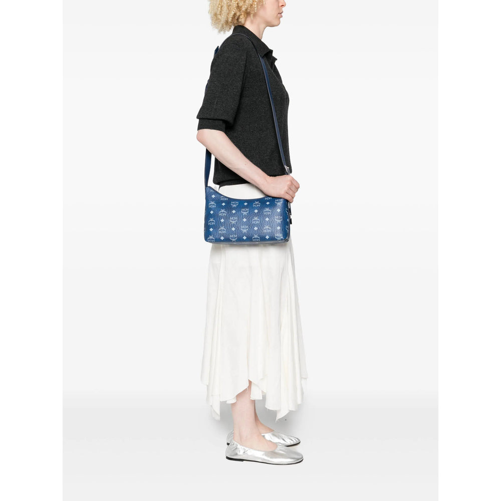 Mcm Blue Satchels & Cross Body Bags Women - 3