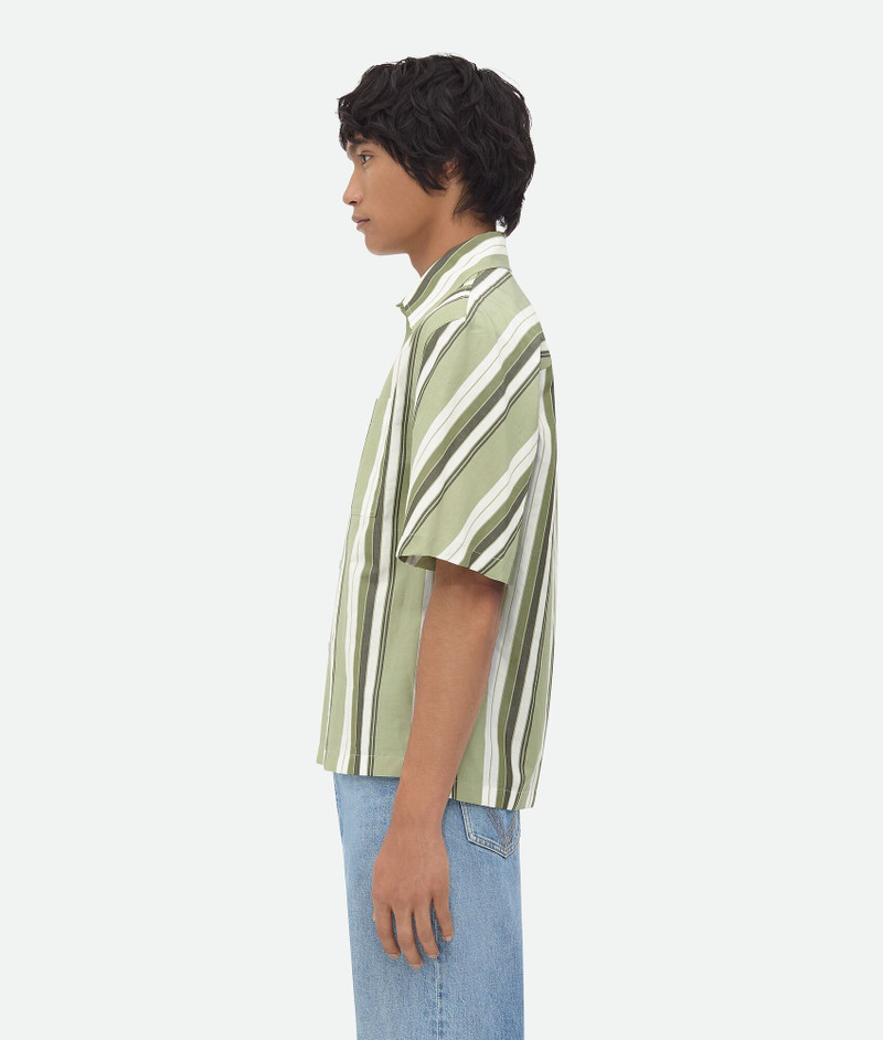 Bottega Veneta Striped Cotton Shirt outlook