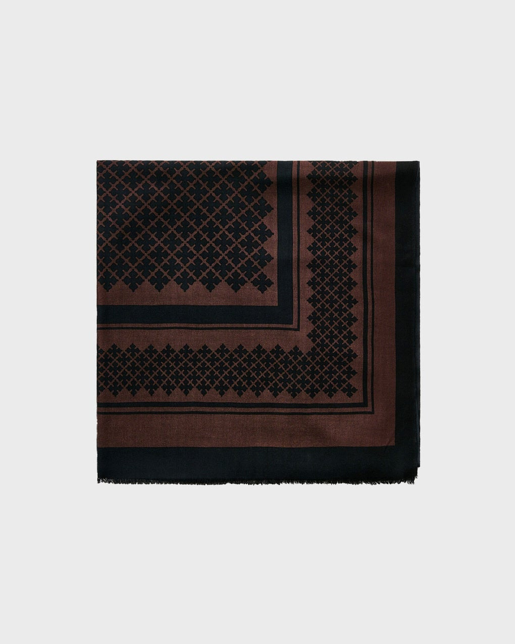 Scarf Wool Julee Brown ONESIZE - 1