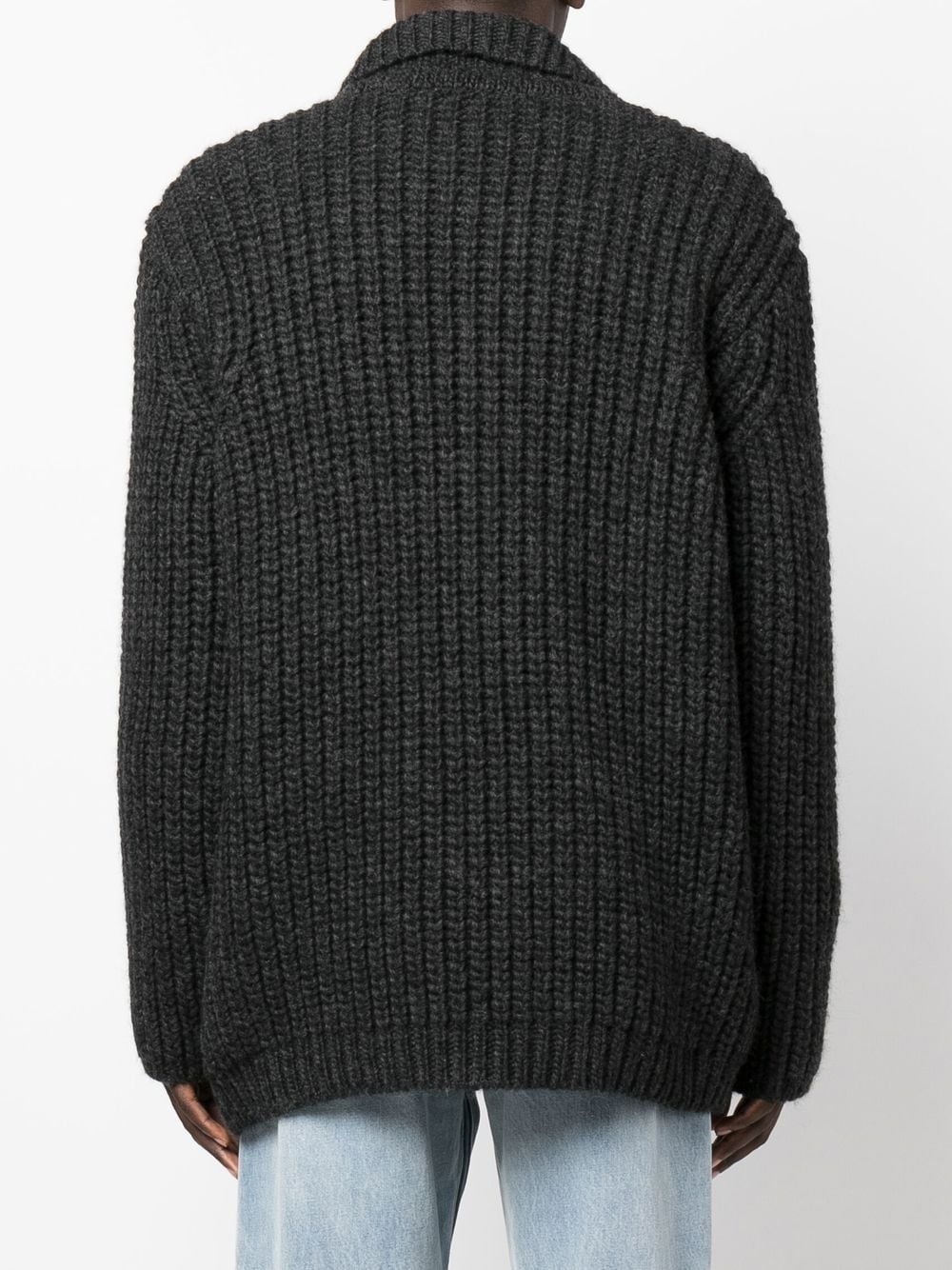 Big Piqué chunky knit jumper - 4