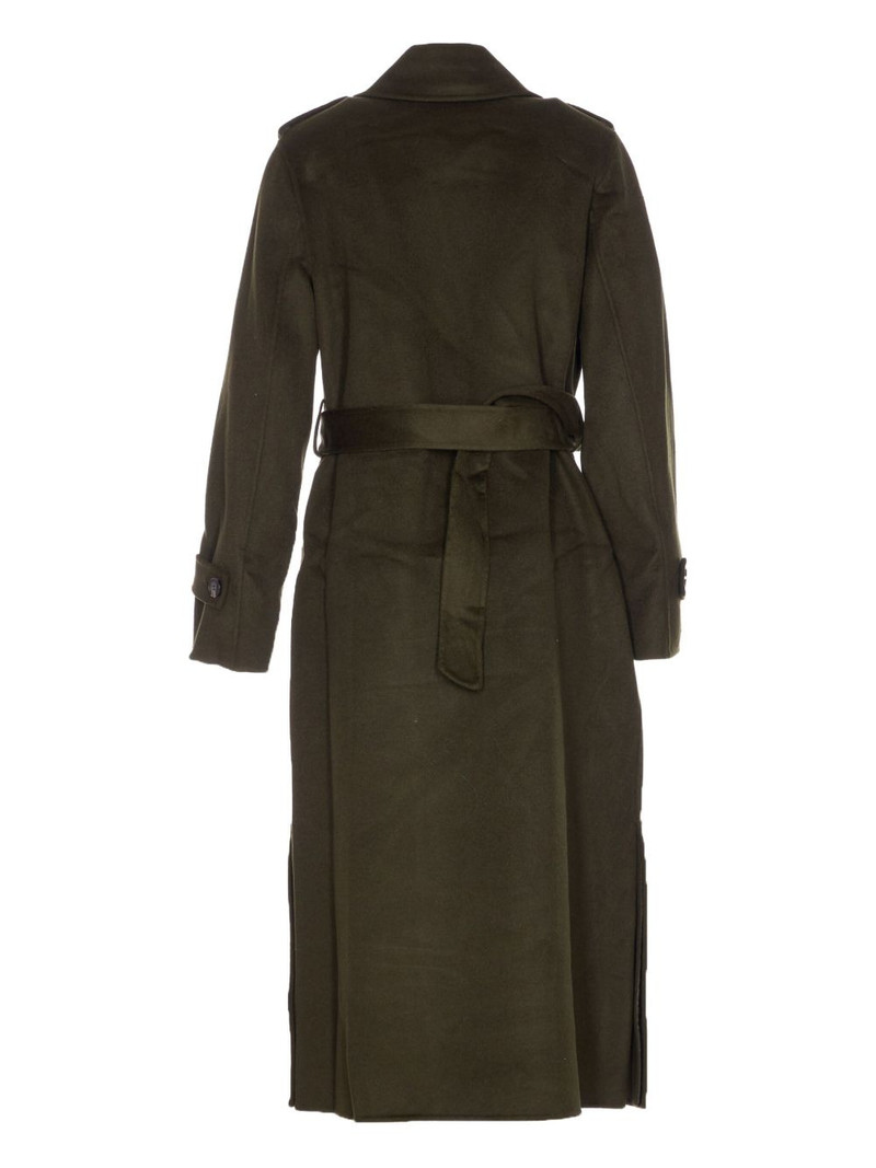 MICHAEL KORS double-breasted belted trench coat outlook