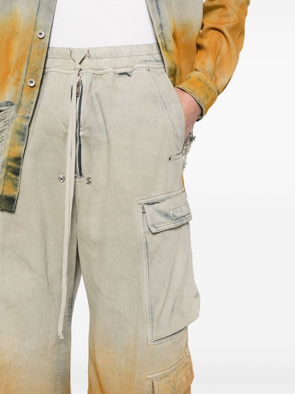 Double Cargo Jumbo Belas wide-leg jeans - 5