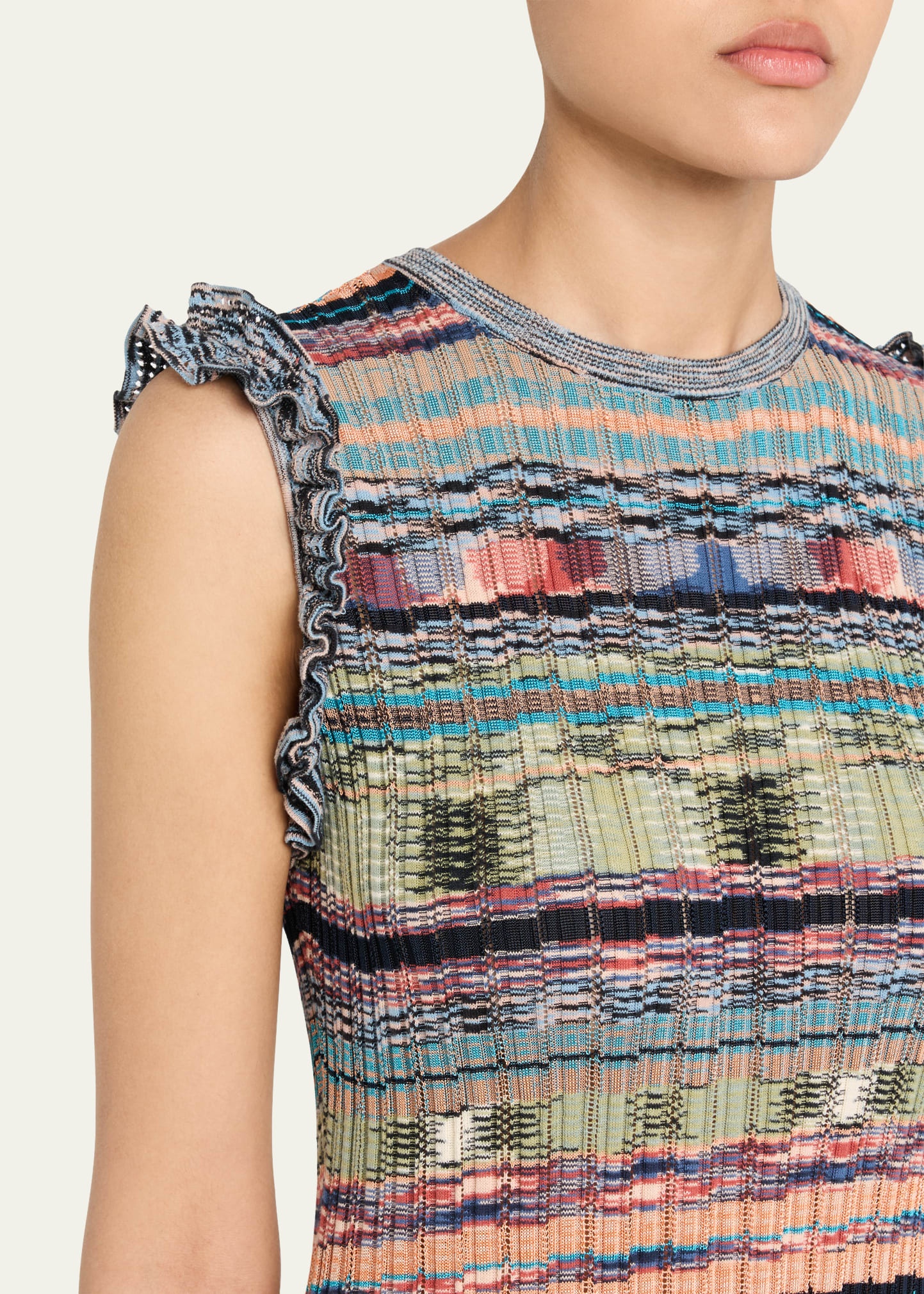 Ajak Sleeveless Knit Midi Dress - 5