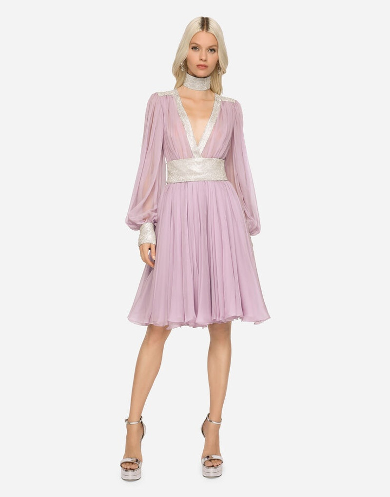 Short chiffon dress 2
