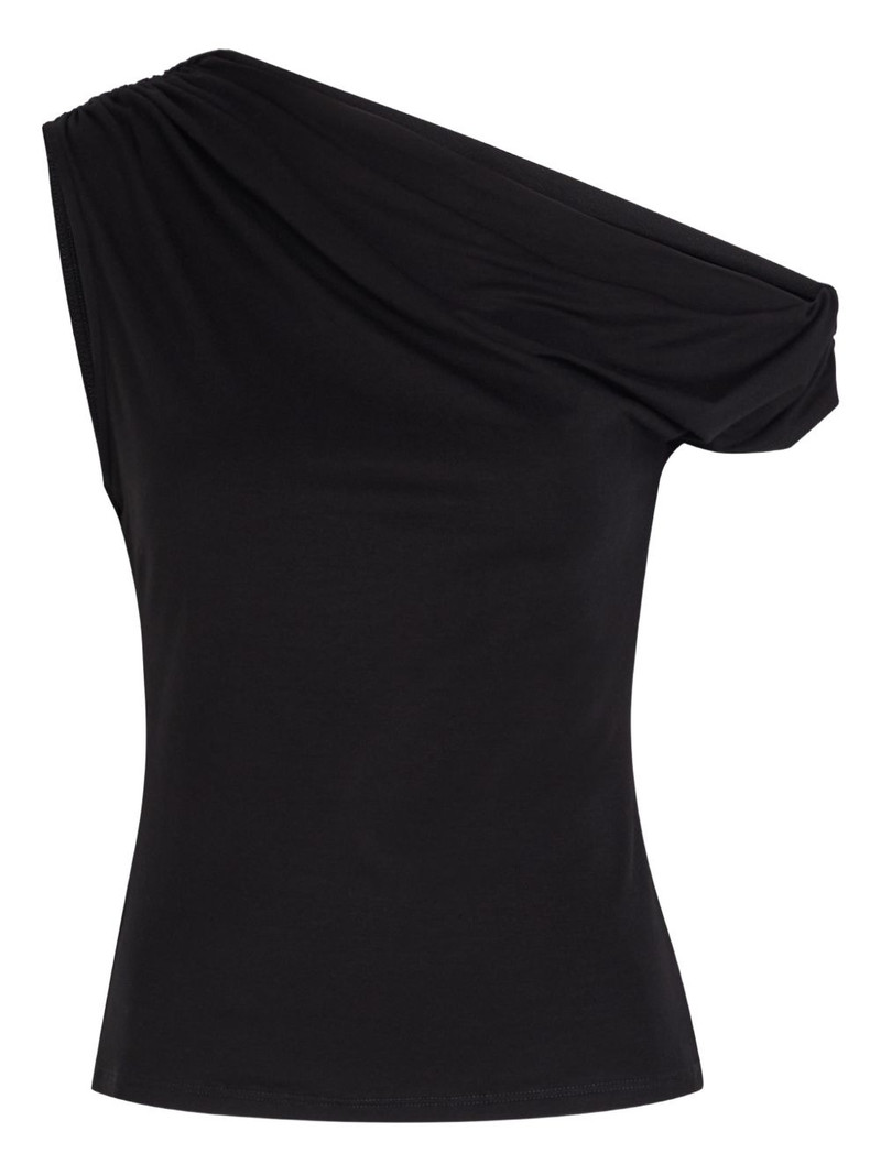 Belle one-shoulder blouse 1