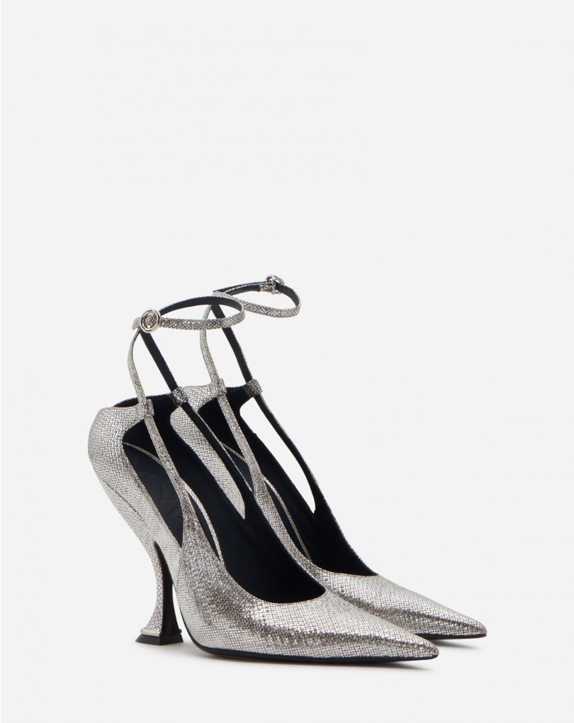METALLIC KARUNG RITA PUMPS - 5