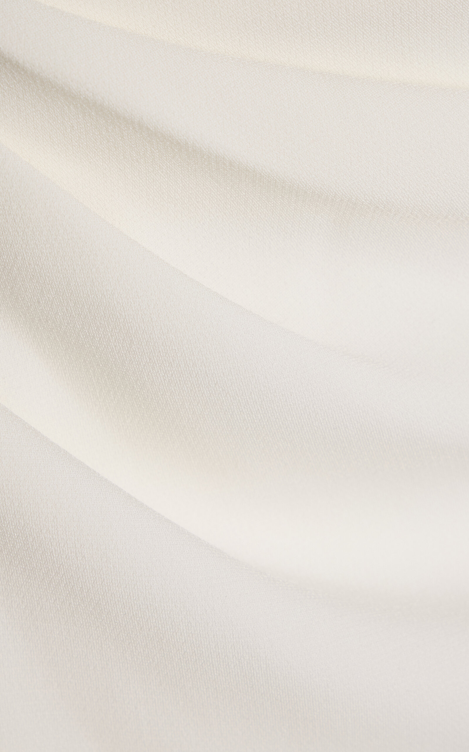 Indria Gathered Crepe Maxi Dress white - 5