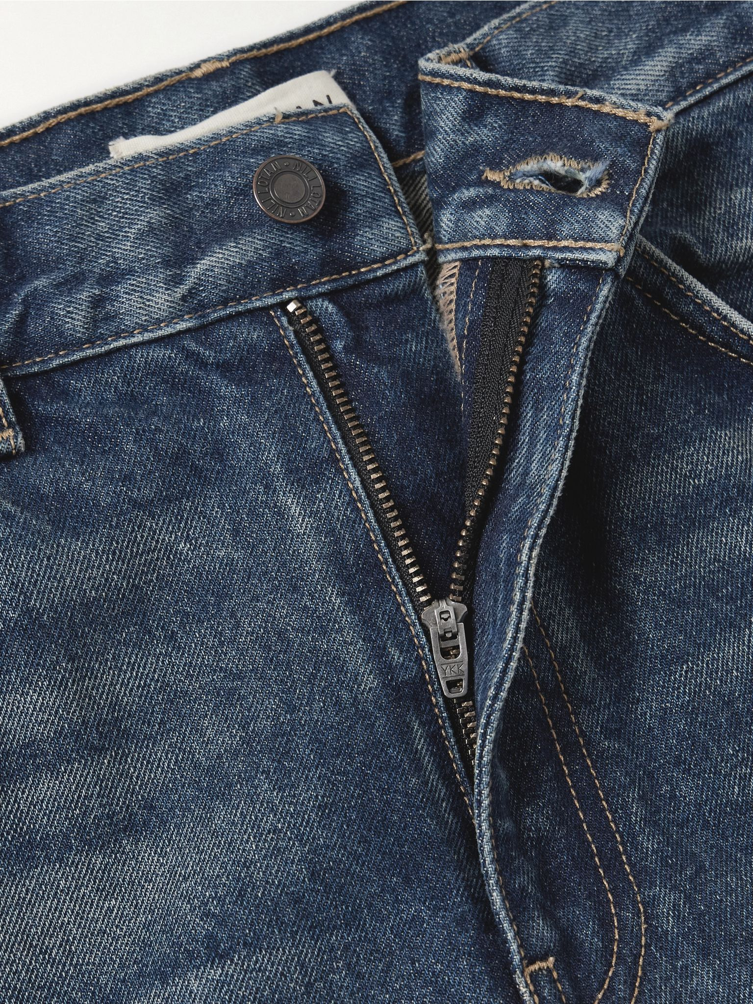 Roe mid-rise flared jeans Blue - 5