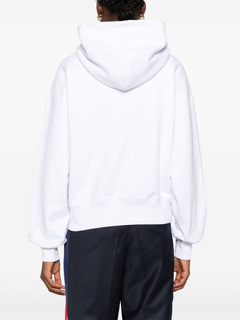 logo-print hoodie 4