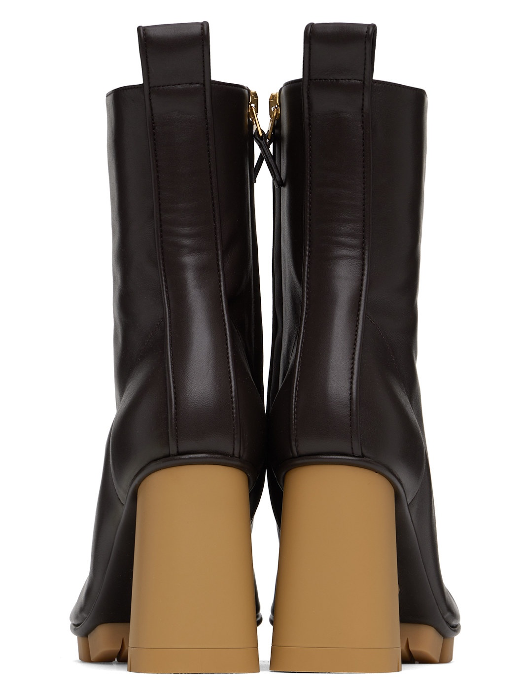 Brown Shore Ankle Boots - 2