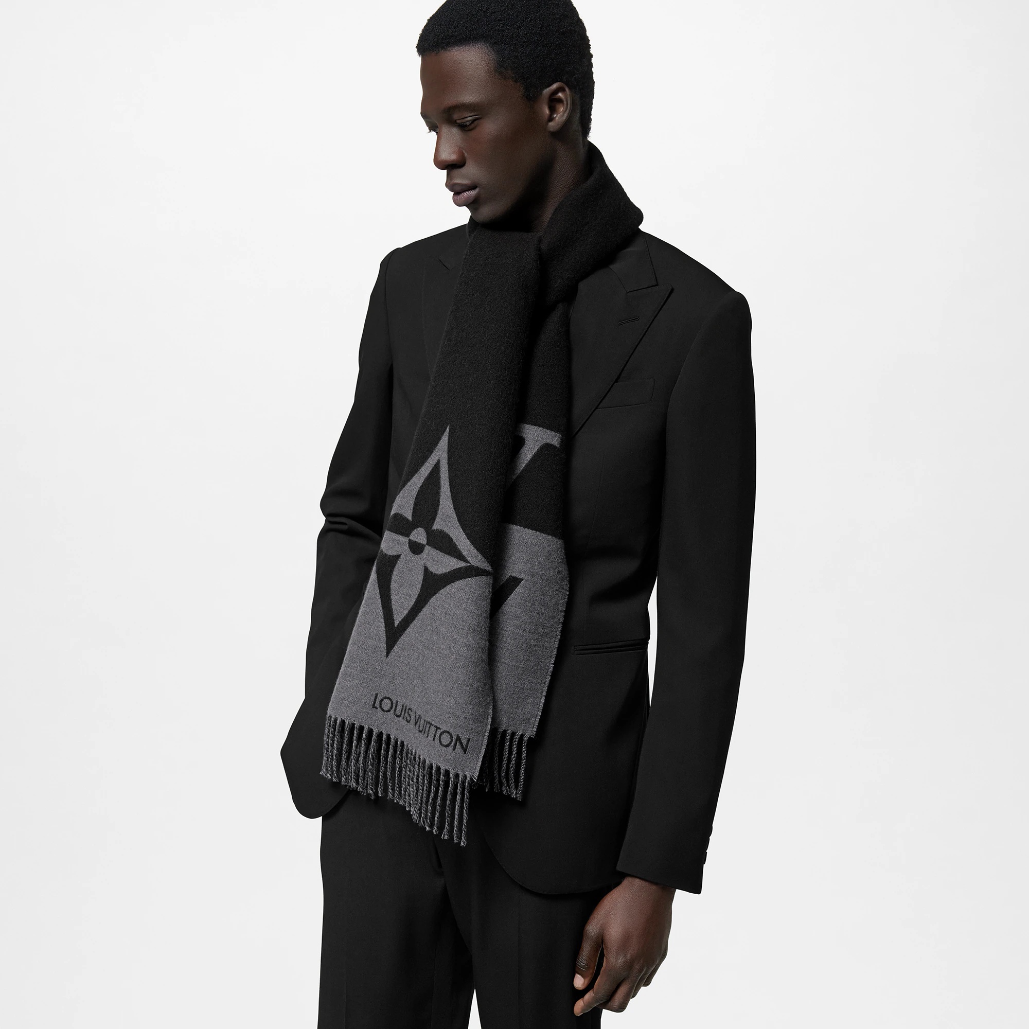 Graphic Dual Scarf - 5
