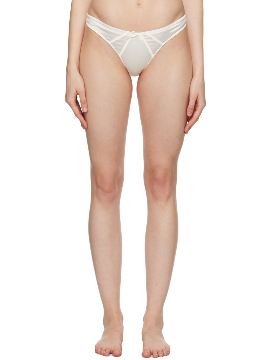 White Mercy Thong - 1