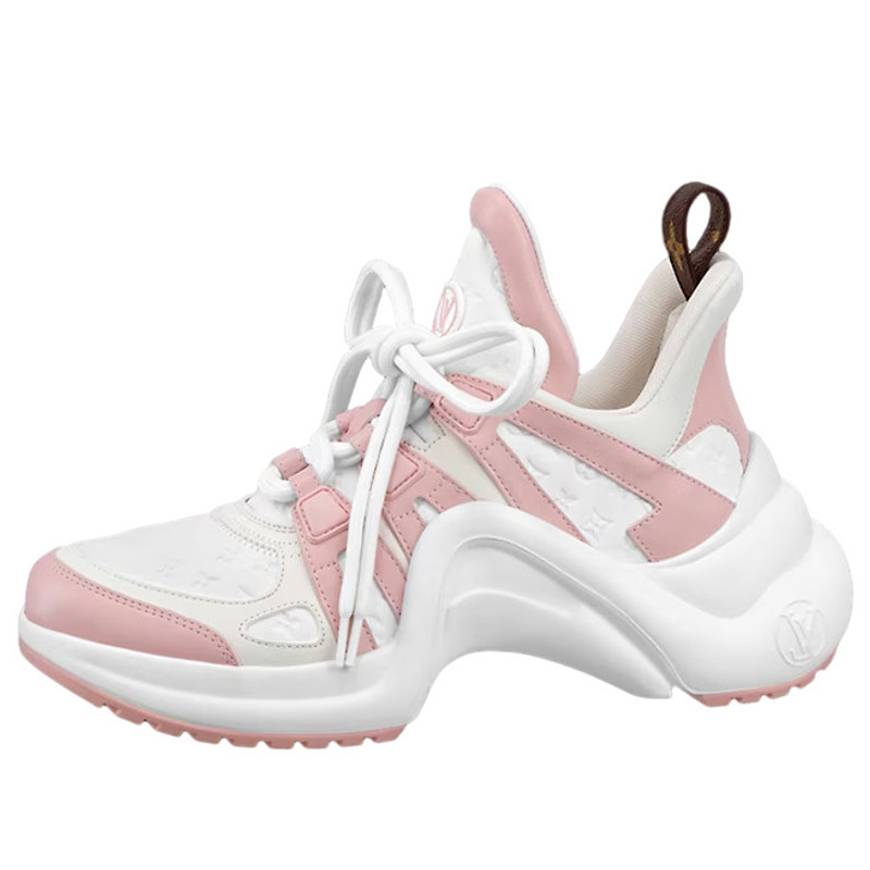 (WMNS) LOUIS VUITTON LV Archlight Sneakers 'White Pink' 1ABP72 - 1