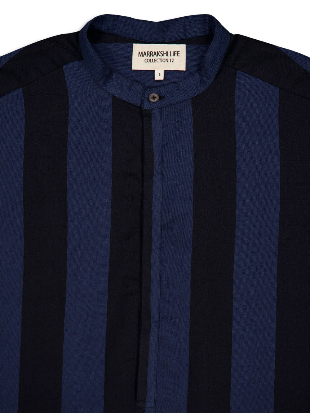 two-tone striped shirt - 3