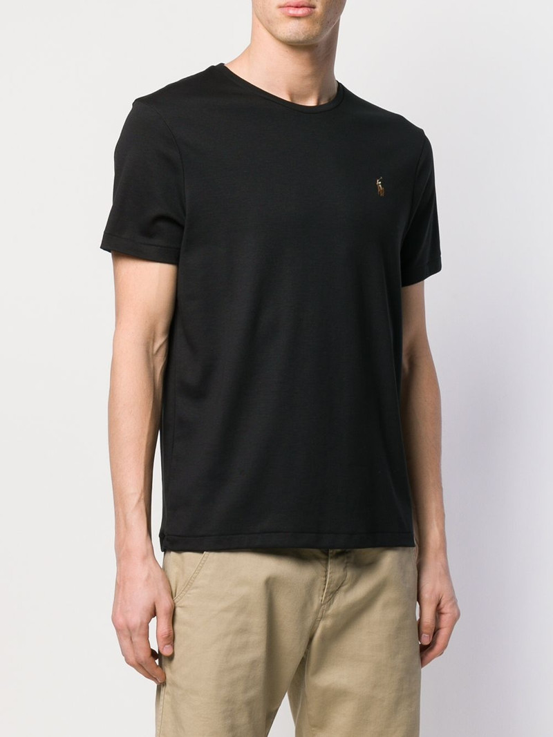 logo embroidered T-shirt 3
