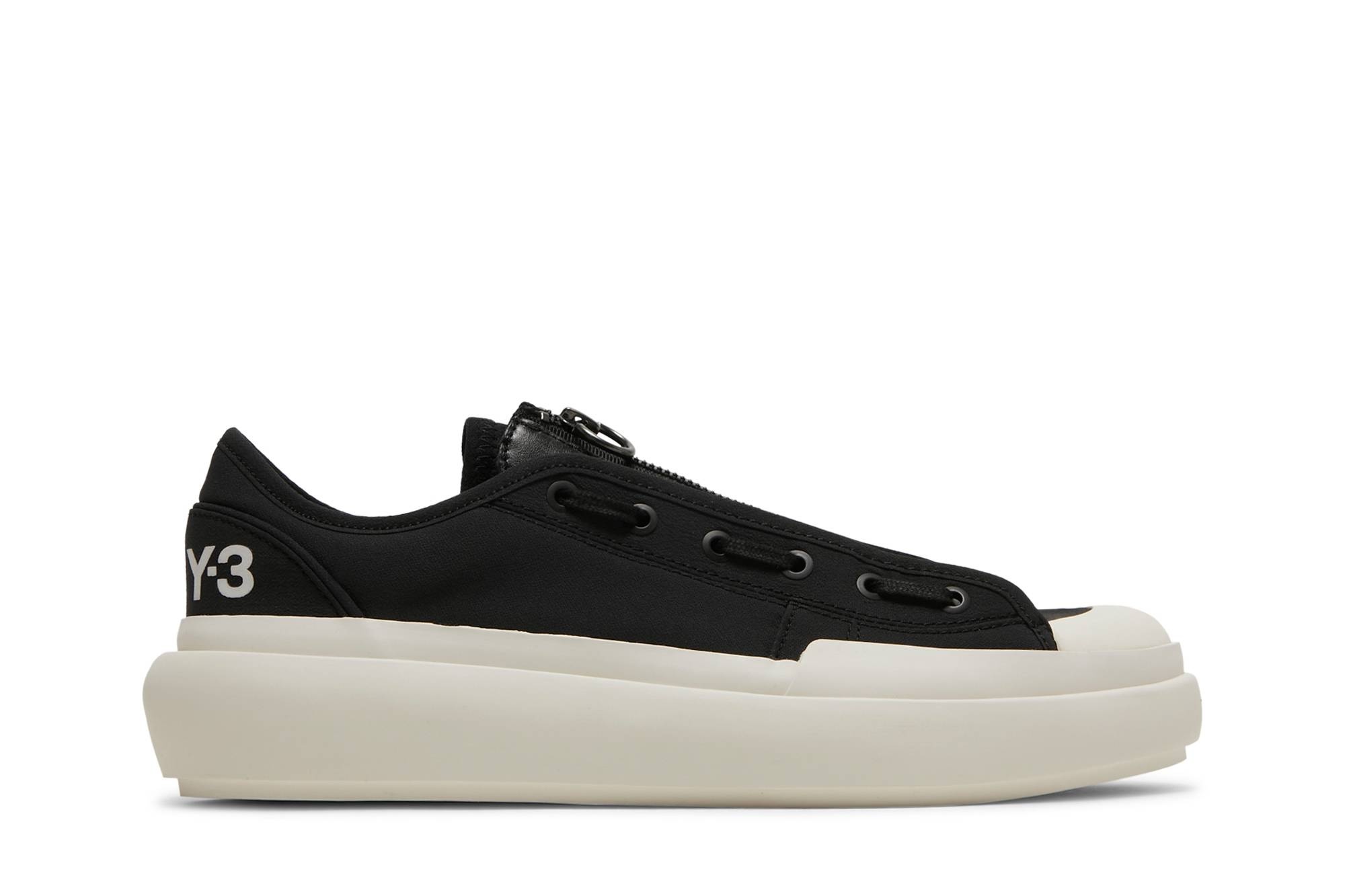 Y-3 Ajatu Court Low 'Black White' - 1