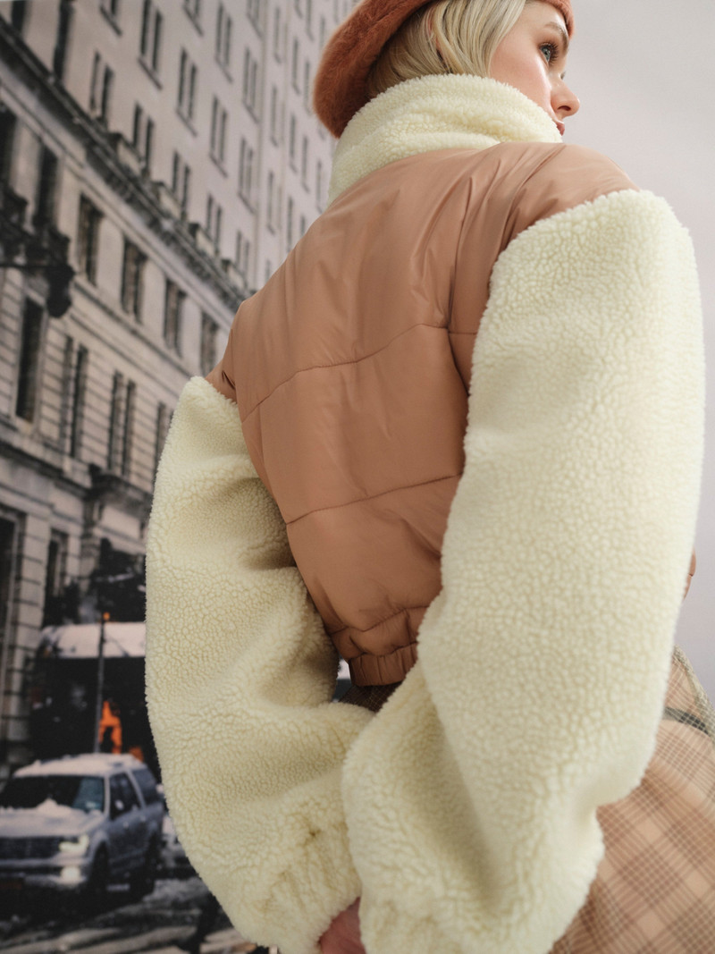 For Love & Lemons Niko Puffer Jacket outlook